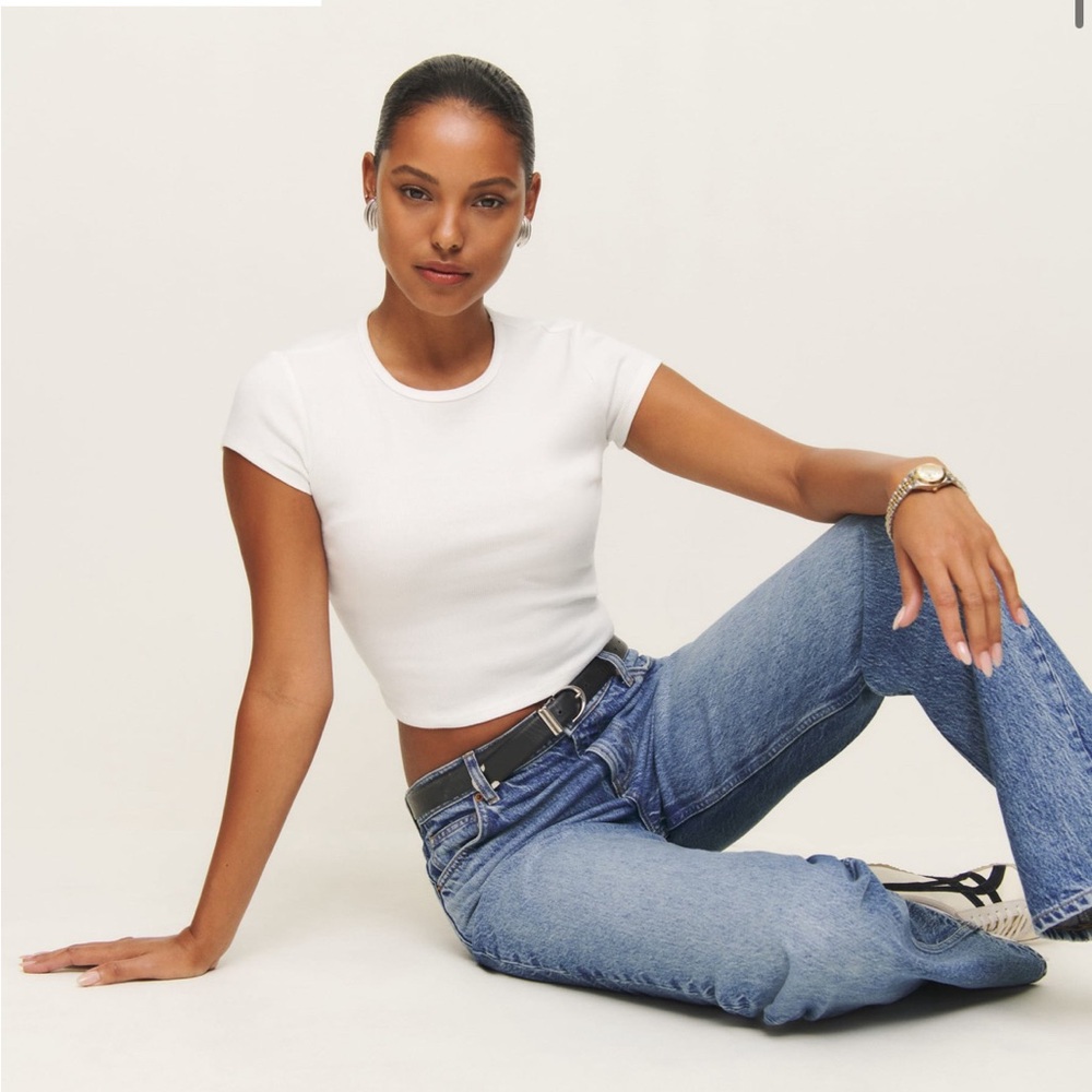 Reformation muse tee crop top bundle (small)